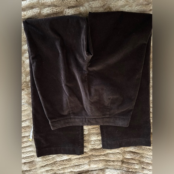 & Other Stories chocolate brown corduroy chocolate brown trousers pants size 4 - Picture 5 of 6